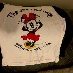 XL Minnie long sleeve shirt